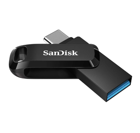 SanDisk Ultra 32GB SDDDC3 OTG / Dual Drive Go USB 3.1 and Type-C Reversible Connector